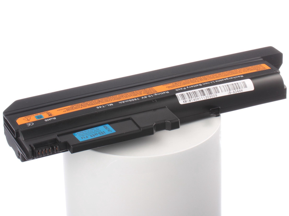 Аккумулятор iBatt 7800mAh, для ThinkPad T43 T42 T41 T40 R52 R51 T43p R50 T42P Type 2374 (T41) 2373