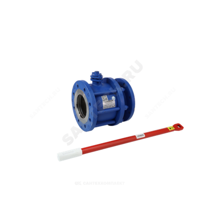 Кран шаровой сталь 11с67п Ду 100 Ру16 фл L=230мм полнопроходной Маршал СФ.00.1.016.100