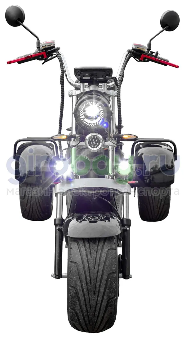 Электроскутер IKINGI X12 PRO TRIKE PLUS 3333W - Черный фото №9