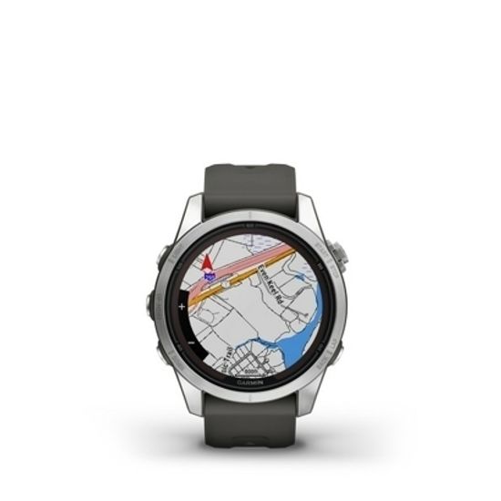Часы Garmin Fenix 7S Pro - Solar Edition, Silver 010-02776-01