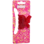 Заколка-краб для волос « ЭЙФОРИЯ ФЛО», нинель, микс 6 цветов, 4,7см (блистер Кокетка)