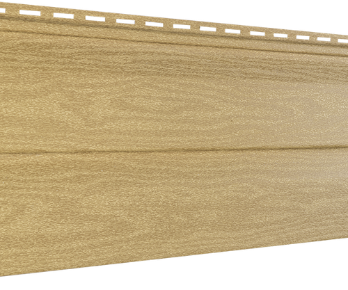 Сайдинг Виниловый Тимберблок Кедр Янтарный