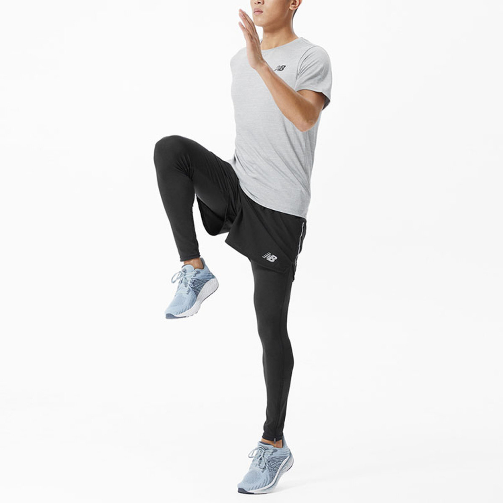 Шорты New Balance Logo, AMS21268-BK