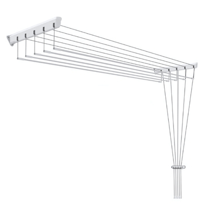 Сушилка для белья настенная (5 стержней) "Берёзка" 1.4м в пленке SNP-140