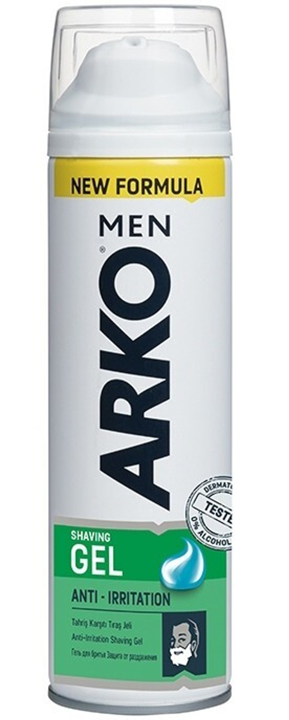 Арко MEN Гель для бритья Anti-Irritation 200мл
