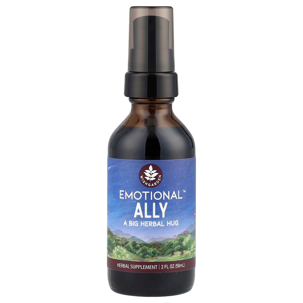 WishGarden Herbs, Emotional ™ Ally, 59 мл (2 жидк. Унции)