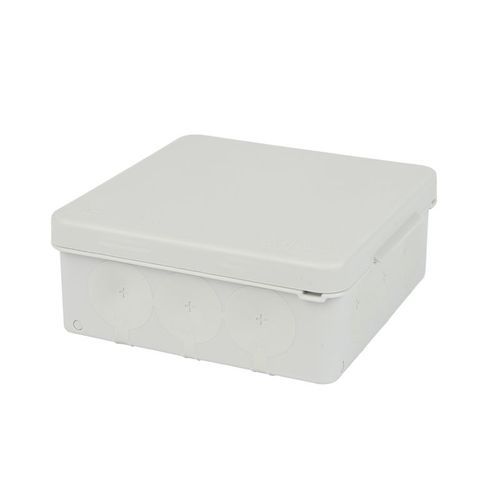 Коробка распределительная под монтажный пистолет Промрукав 100х100х40 мм серая