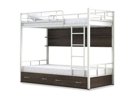 Кровать двухъярусная Валенсия м/к, лдсп