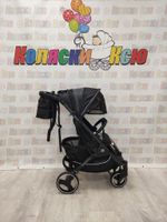 Коляска прогулочная Babalo 2023 точки (черная рама)