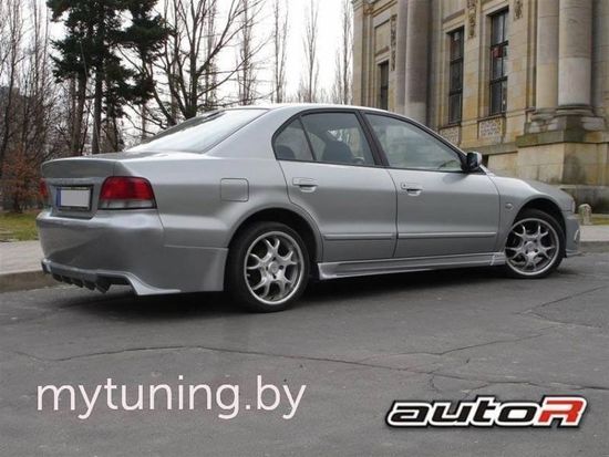 Накладки на пороги для Mitsubishi Galant 8
