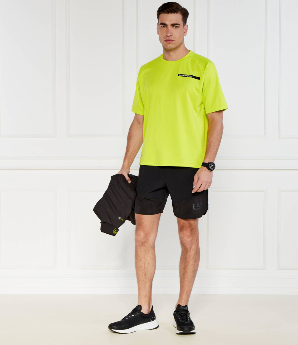 Футболка EA7 - лимонный(3DPT11 PJUYZ)