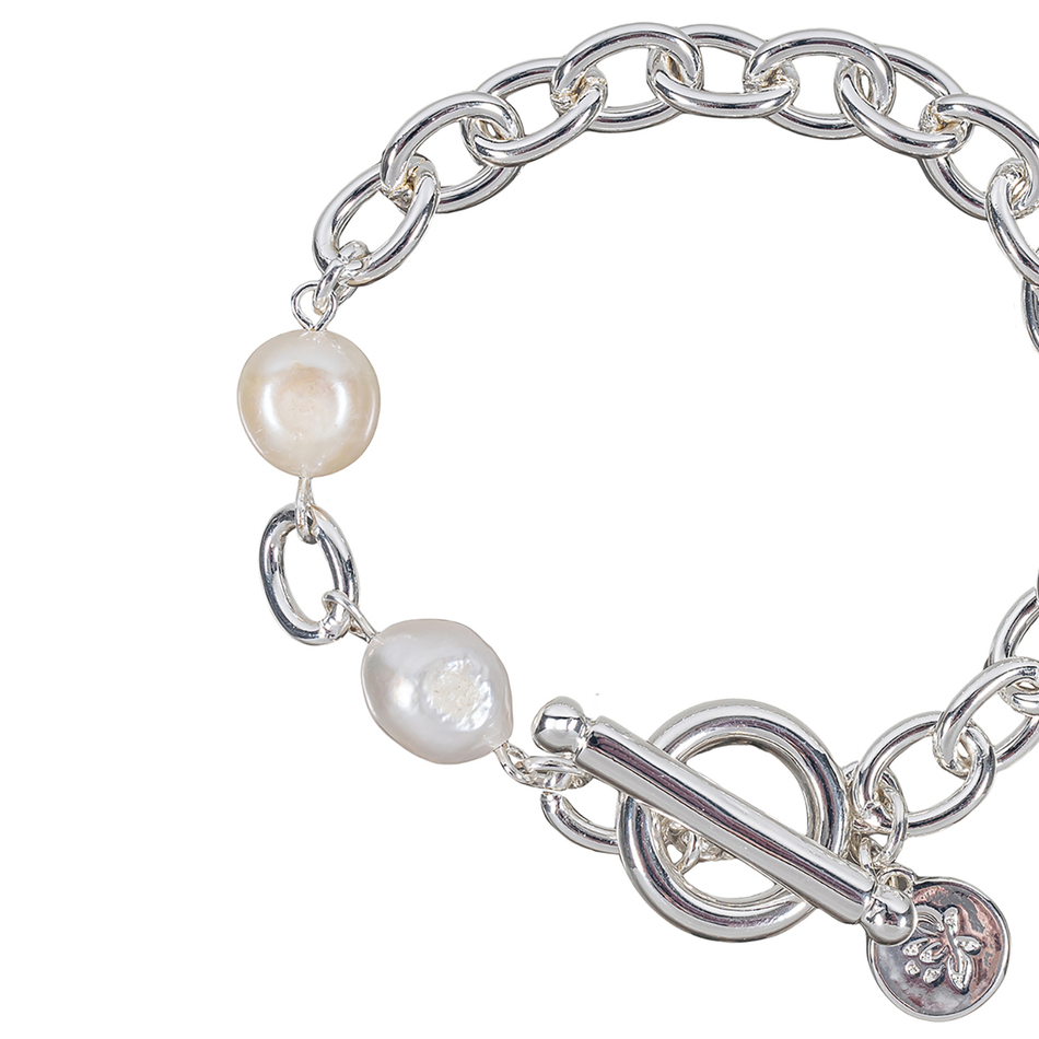 Браслет Fiore Luna Two Pearls Togl CL4525 S