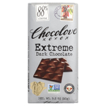 Chocolove, экстратёмный шоколад, 88% какао, 90 г (3,2 унции)