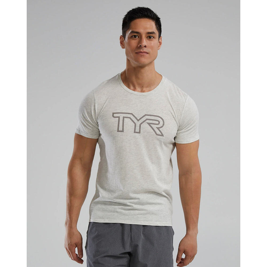 Футболка мужская TYR MEN'S ULTRASOFT LIGHTWEIGHT BIG LOGO