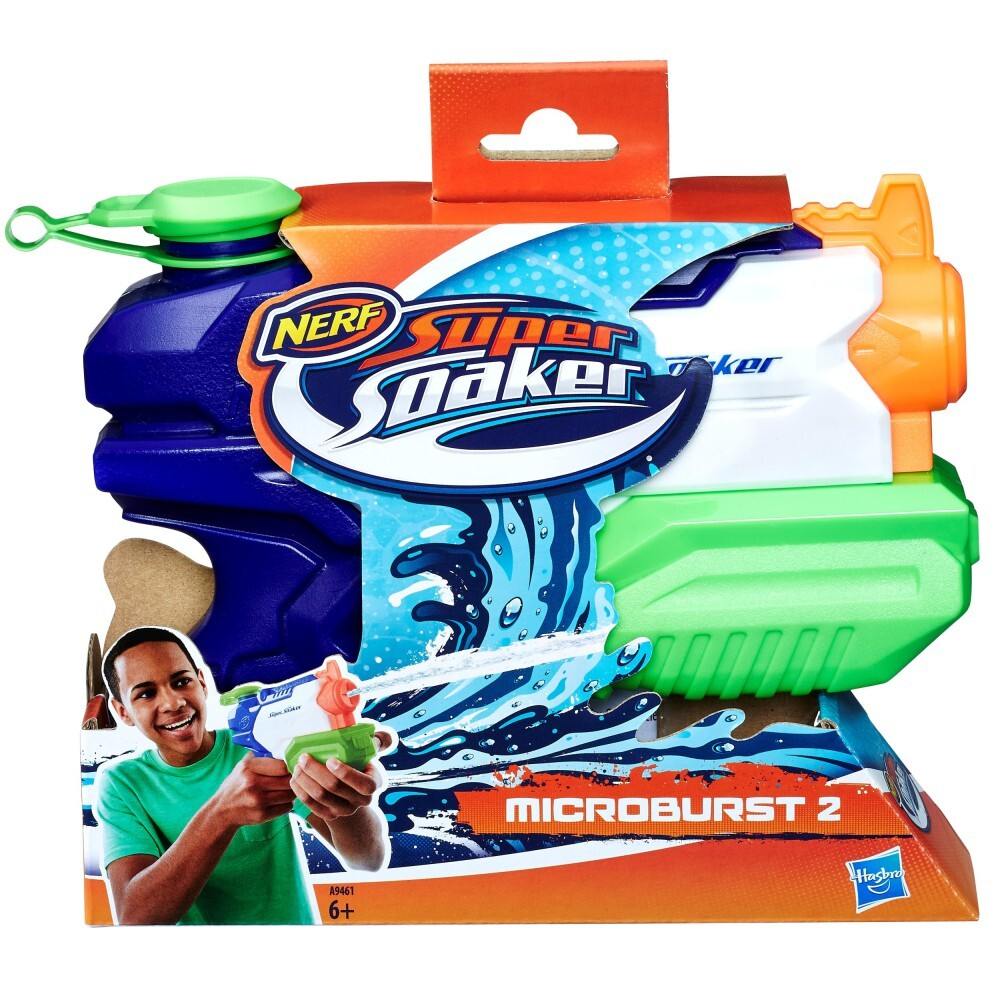 Hasbro NERF SUPER SOAKER - Водопусковая установка Microbust 2 / артикул   A9461  / GTIN 5010993468935