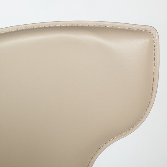 Стул полубарный Austin, кожа нуга