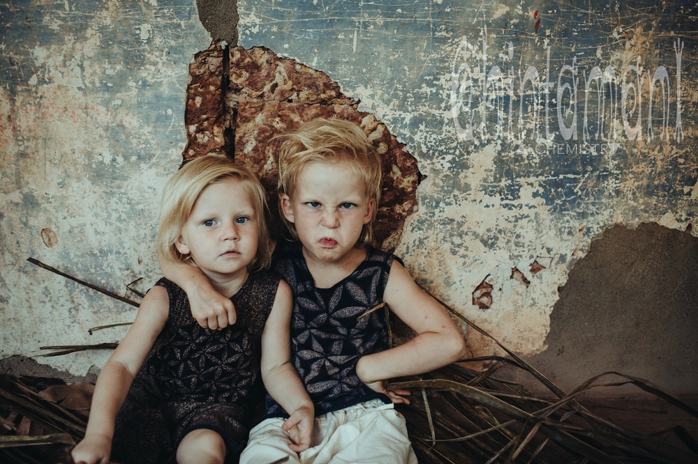 Майка детская черная с принтом "Цветок жизни" | Chintamani