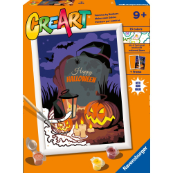 Ravensburger - CreArt раскраска Хэллоуинское настроение 237135 / артикул   237135  / GTIN 4005556237135