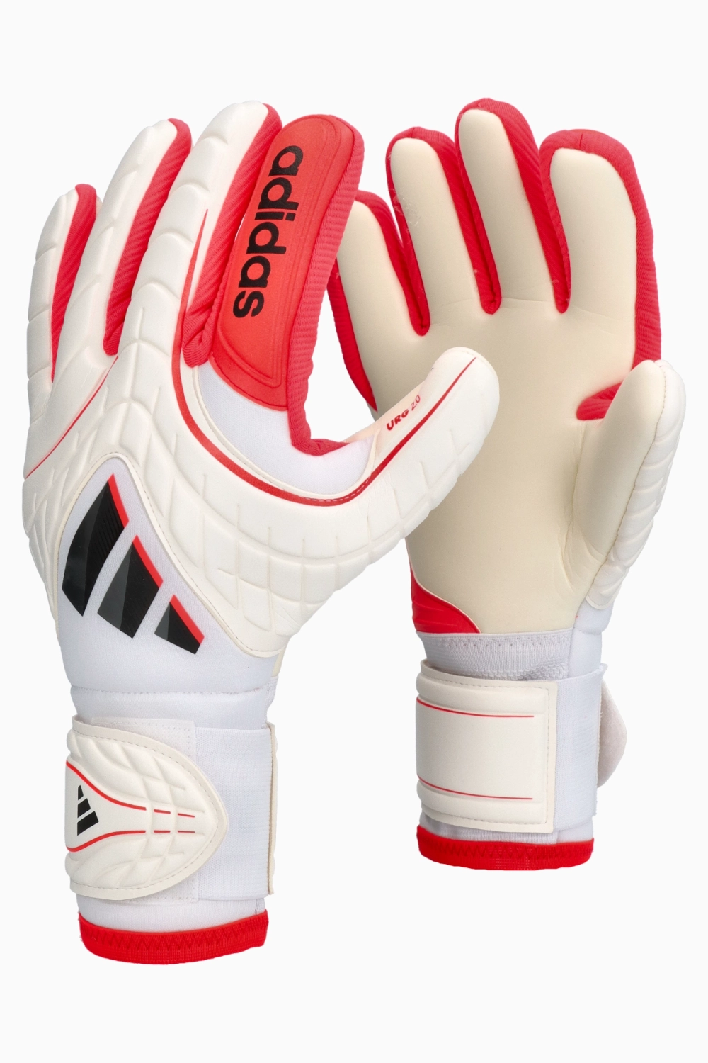 Вратарские перчатки adidas Copa Pro Fingersave - белый