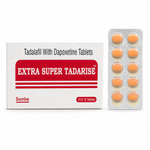 Препарат для усиления эрекции и продления полового акта Extra Super Tadarise 60+40 mg (10 шт.)