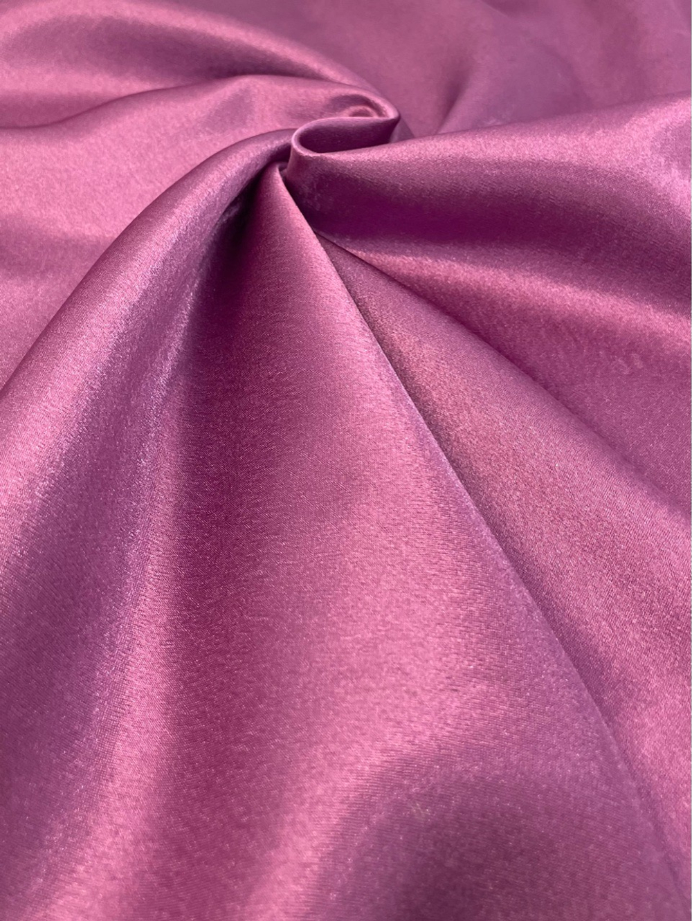 Ткань "Креп-сатин" (сиренево-фиолетовый)