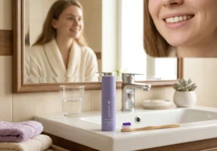 Как убрать желтизну зубов: фиолетовая зубная паста и корректор цвета зубов