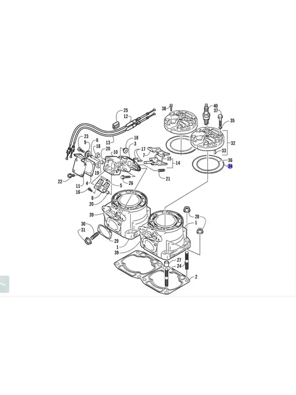 Прокладка для снегоходов 3003-226