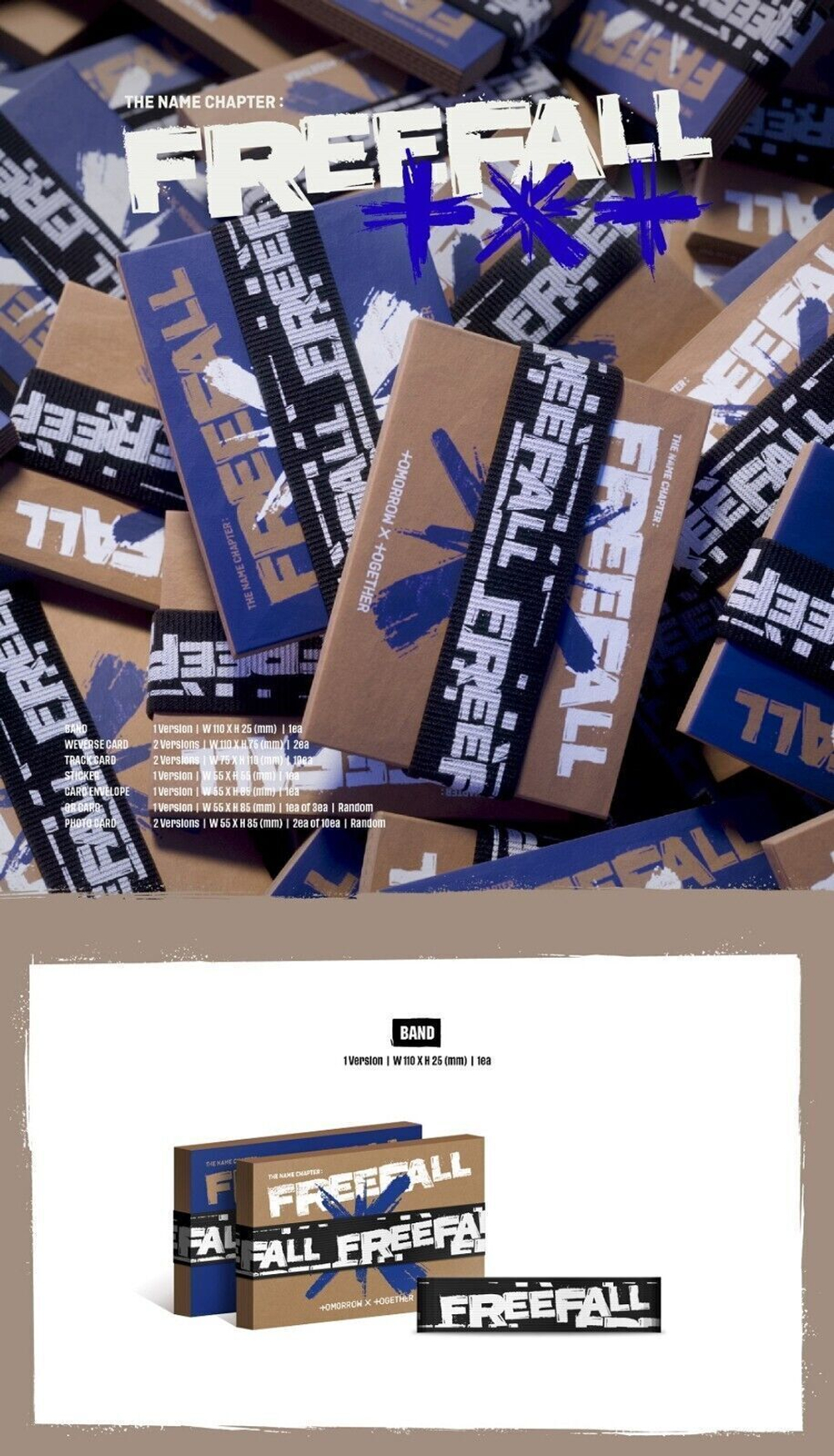 TXT - THE NAME CHAPTER : FREEFALL (Weverse Albums ver.| Version B)