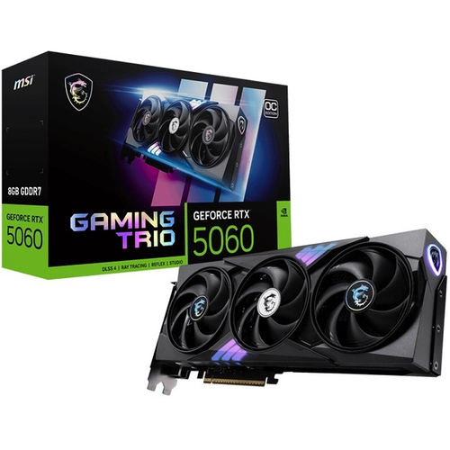 Видеокарта MSI GeForce RTX 5060 GAMING TRIO OC 8GB (G5060-8GTC)
