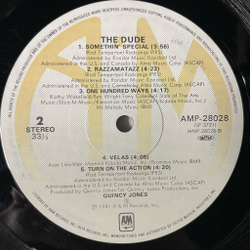 Винтажная виниловая пластинка LP Quincy Jones The Dude (Japan 1984) (No Obi)