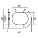 Комплект унитаза BelBagno Uno BB3105CHR/SC с инсталляцией Berges Atom 410 040332 с сиденьем Микролифт и Черной матовой клавишей смыва