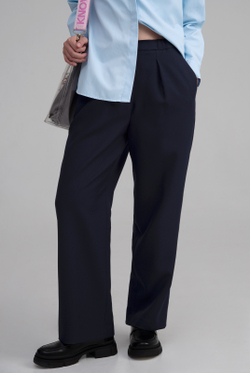 Брюки женские 4556В, темно-синий #484ТС614556В