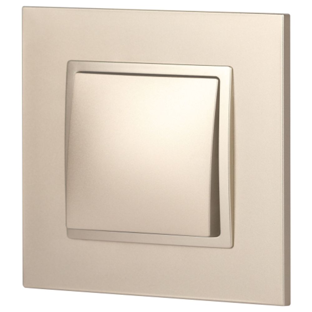 14-1101-04 ЭРА Выключатель, 10АХ-250В, IP20, Эра Elegance, шампань