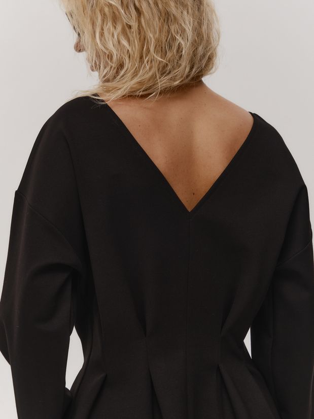 Платье мини Адель, черное