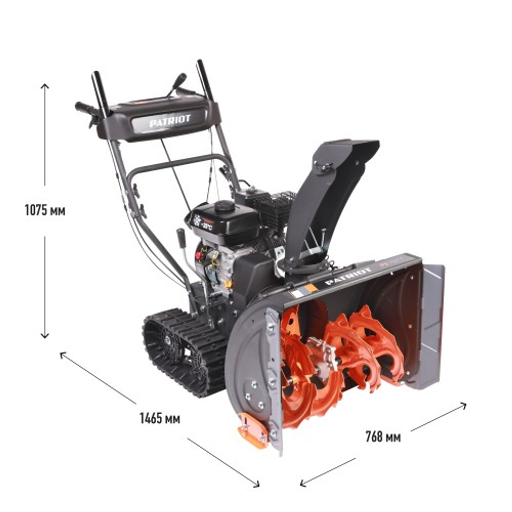 Снегоуборщик бензиновый гусеничный 7 л.с. PATRIOT PS 707 T 426109717