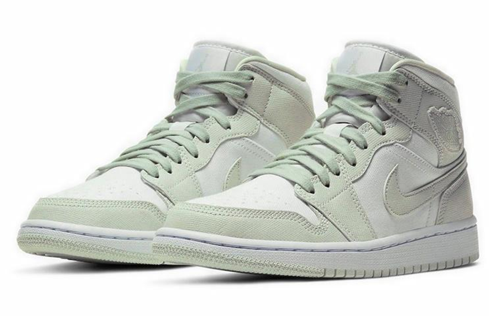 Кроссовки Jordan Air Jordan 1 Mid "Spruce Aura" (Женская размерная сетка)