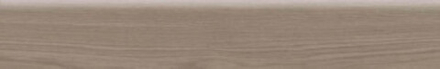 Плинтус Альберони коричневый светлый матовый обрезной (SG643820R\6BT)