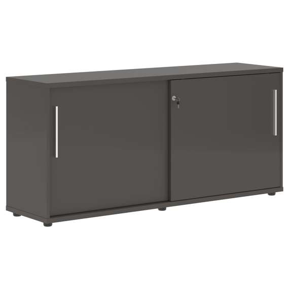 Шкаф низкий с дверьми купе ELC 1643  1606х430х750 EDIS