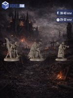 Псы Господни, Наемники миниатюры для настольных игр РНИ, Trench Crusade, ДнД