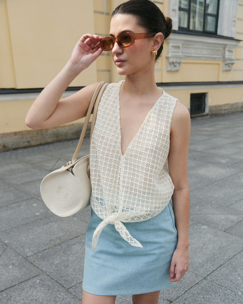 Топ LACE IVORY