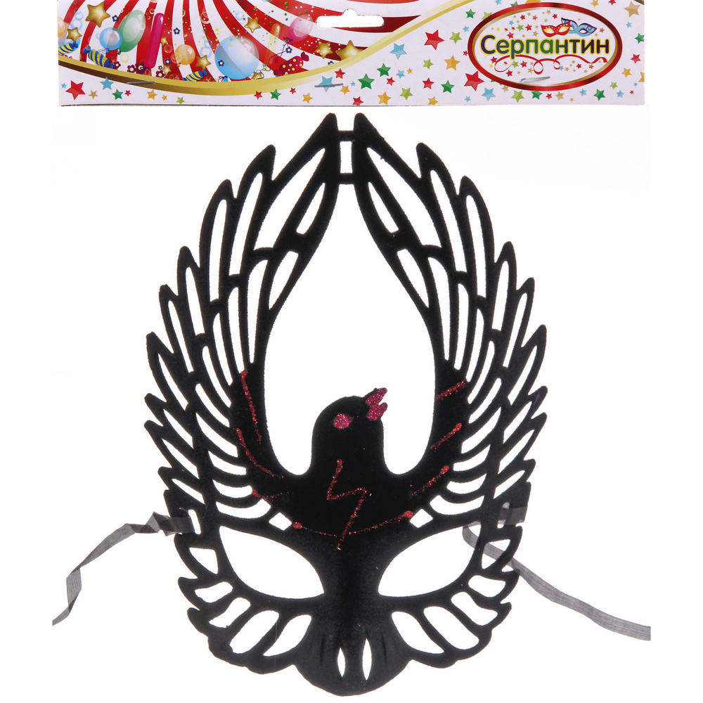 Маска карнавальная «Перо»