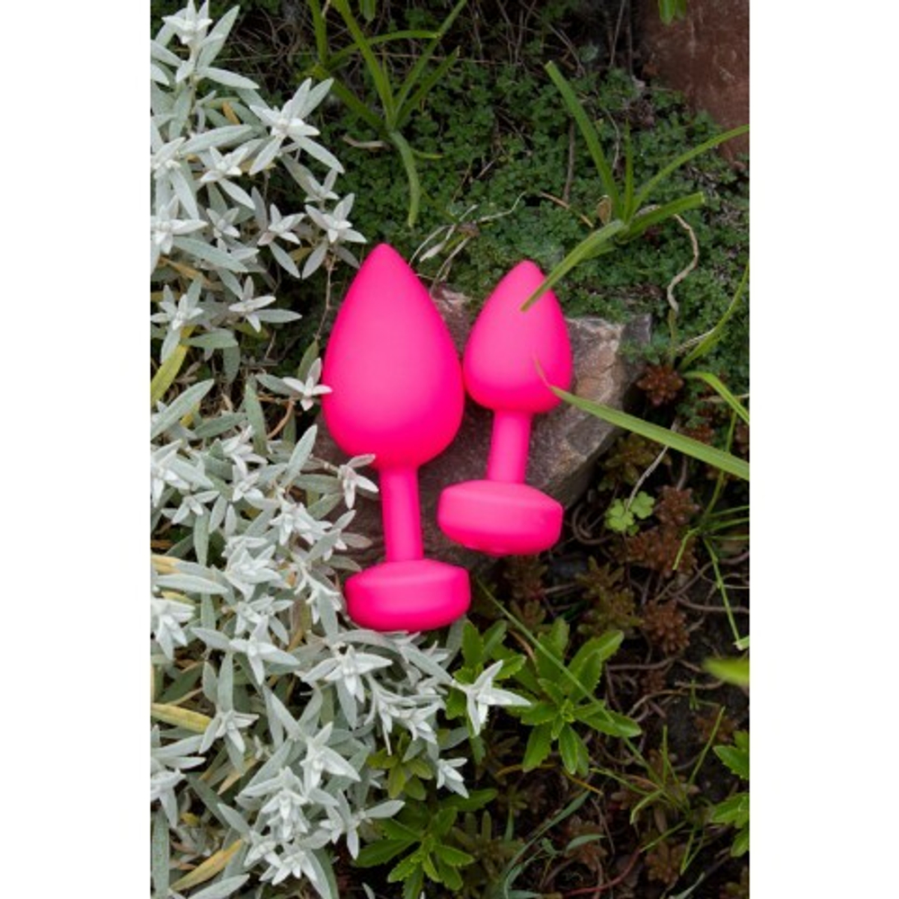 Маленькая дизайнерская анальная пробка с вибрацией Gvibe Gplug 8 см (ex. Fun Toys) ярко-синий