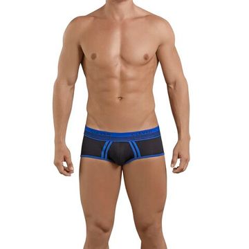 Мужские трусы хипсы черные Clever Moda Lovely Piping Brief 539811