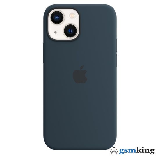 Apple Silicone Case with MagSafe iPhone 13 Mini Abyss Blue «Синий омут» MM213ZE/A