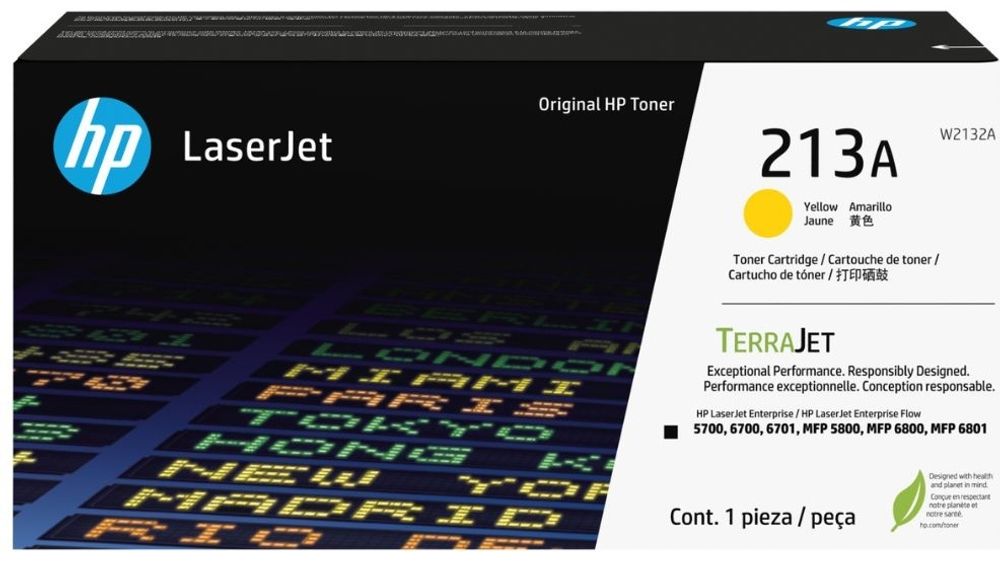 Картриджи HP W2132A желтый (yellow)