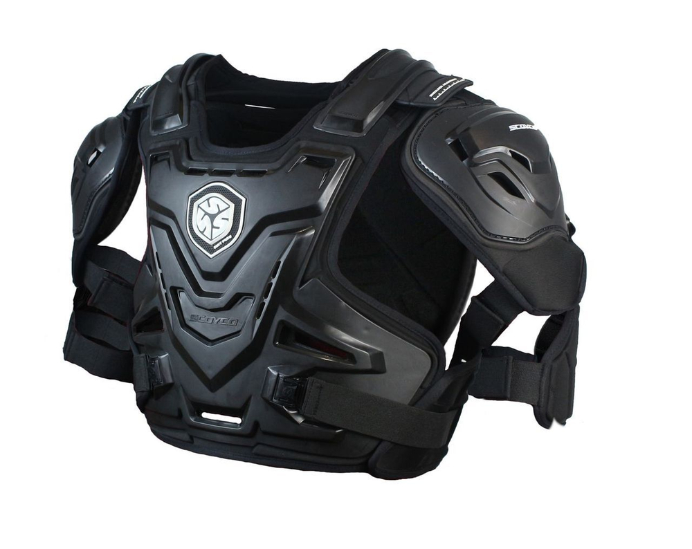 панцирь Scoyco AM07 чёрный XL