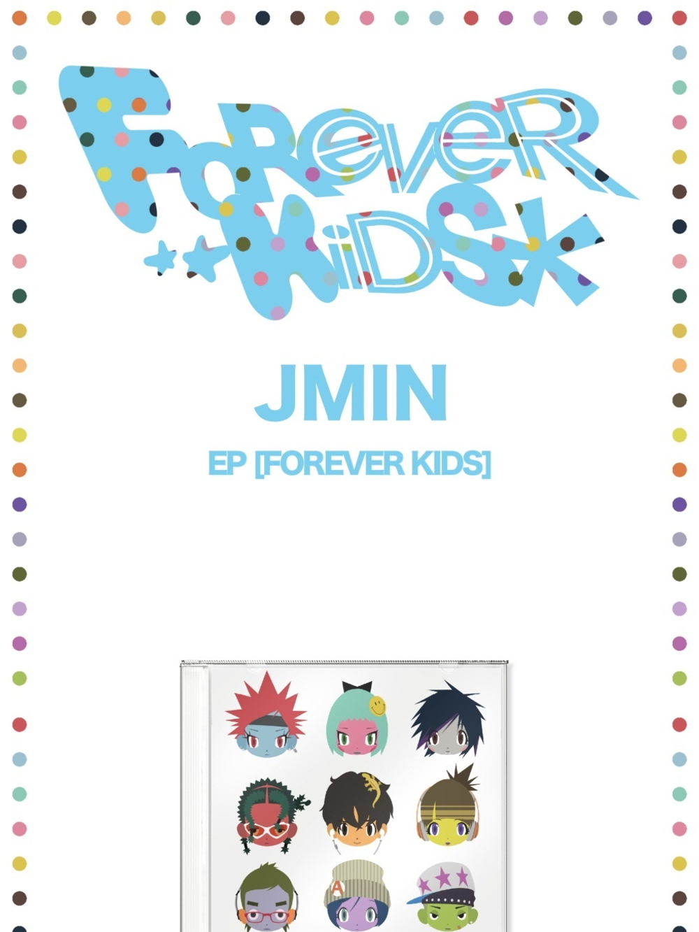 (ПРЕДЗАКАЗ) Альбом JMIN - FOREVER KIDS EP Album