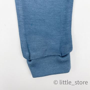 Штанишки хлопковые "Basic" Синий камень