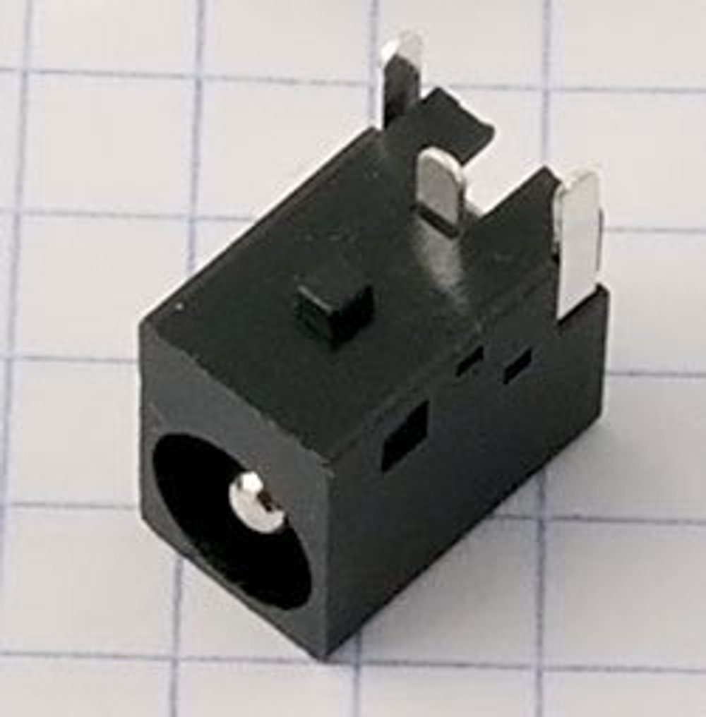 Разъем питания для ноутбука Toshiba, HP  PJ001A (1.65mm center pin)