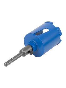 Коронка кольцевая по бетону алмазная безударная в сборе SDS-PLUS 5 зубьев 68мм MOS 33472М